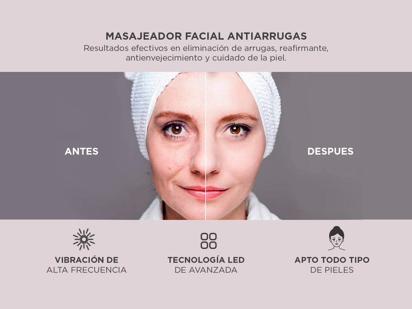Masajeador facial eléctrico RadianceLift®
